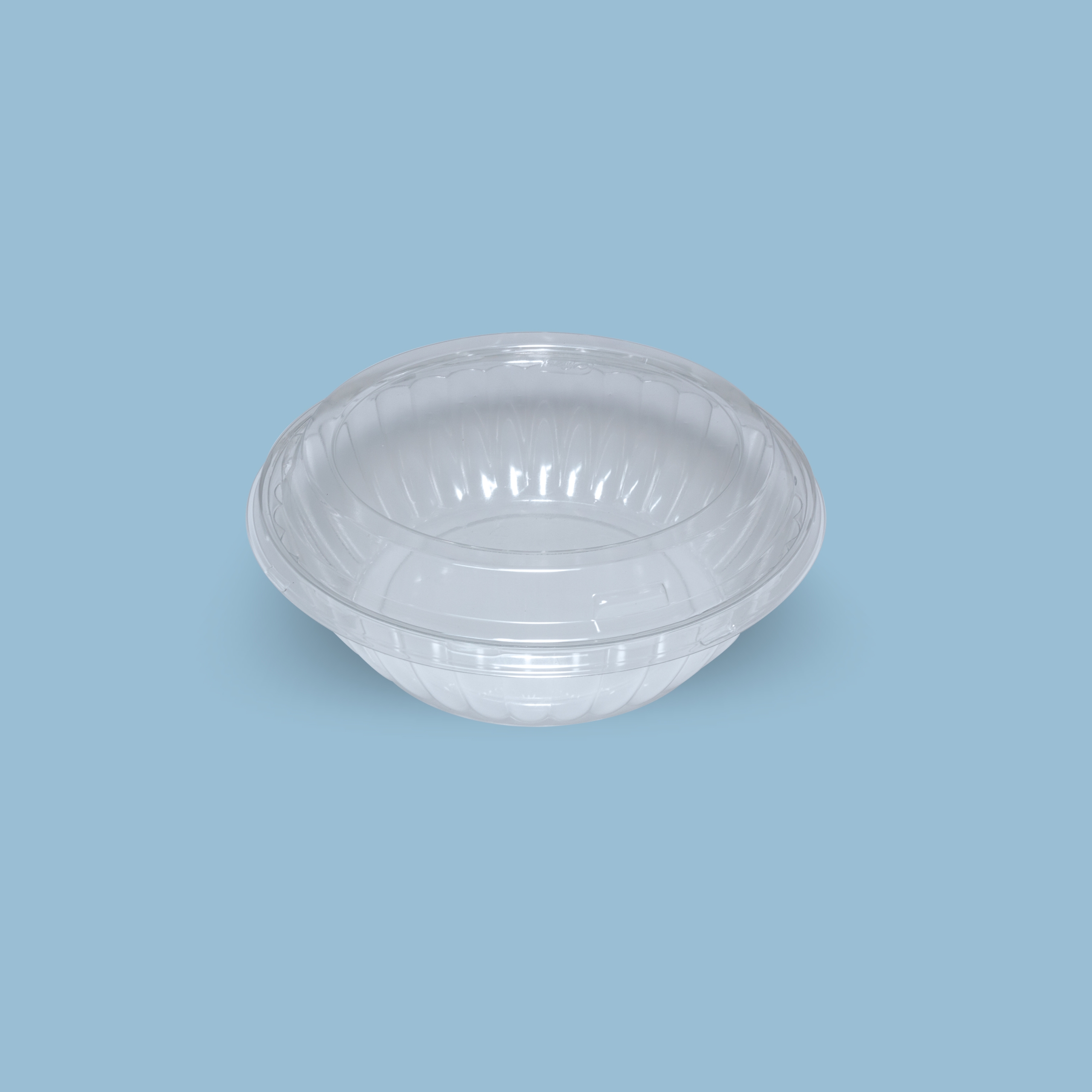 Contenedor doble uso resq® 48 oz con tapa cristal (100 unidades)