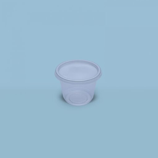 CONTENEDOR DELI ProToGo 8 OZ TRANSPARENTE PET CON TAPA DE PP. ALTO 7 CM Y 9 CM DE DIAMETR