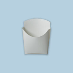 Caja mediana Papas fritas Blanco(600 unidades)