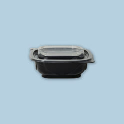 Contenedor Cuadrado ProToGo 6"x 6" 16 oz Negro (100 unidades)