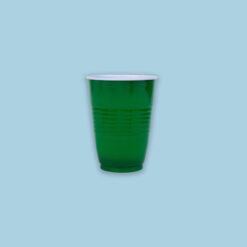 Vaso plástico 12oz Verde (480 unidades)