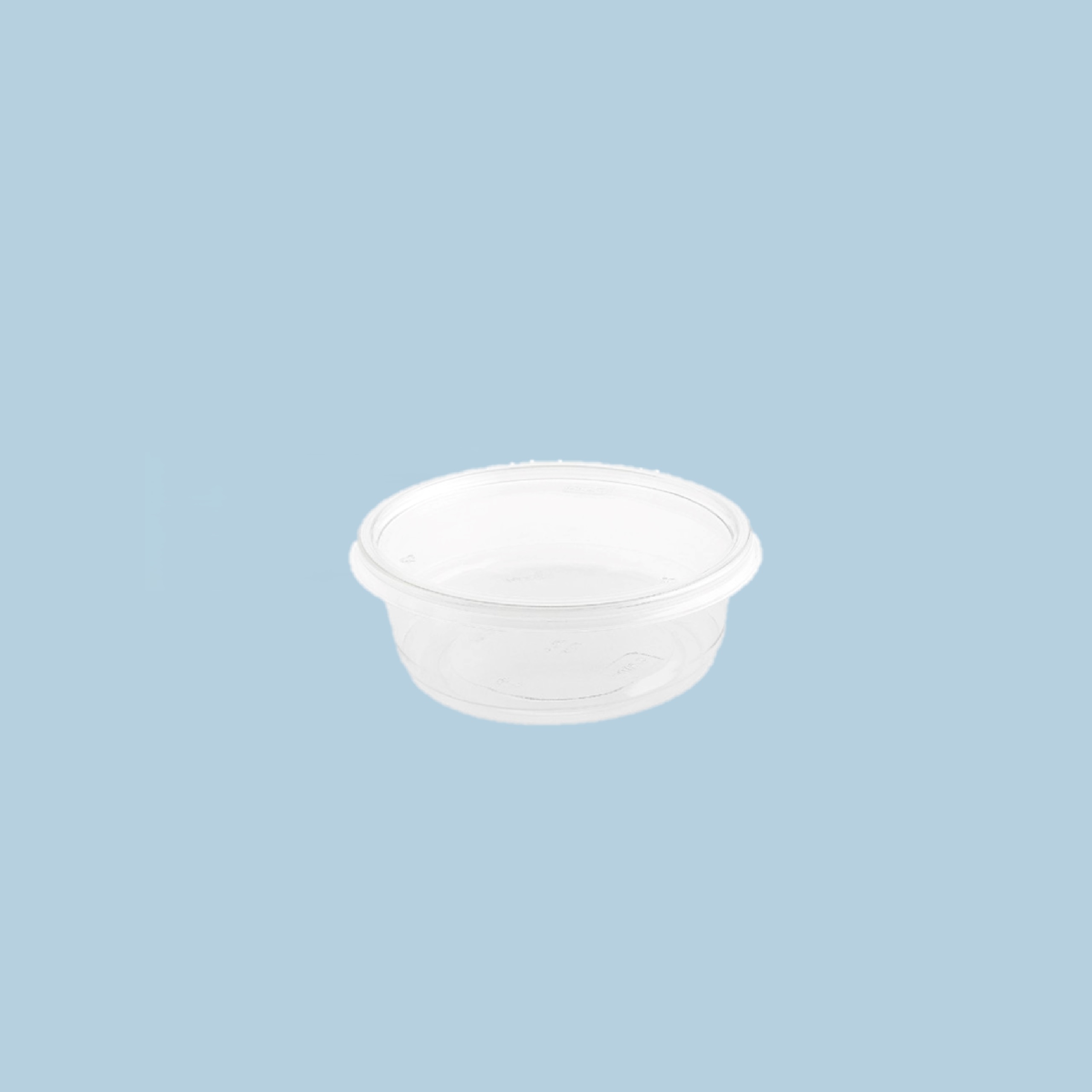 Contenedor Deli resq® L 8 oz Cristal con Tapa (225 unidades)