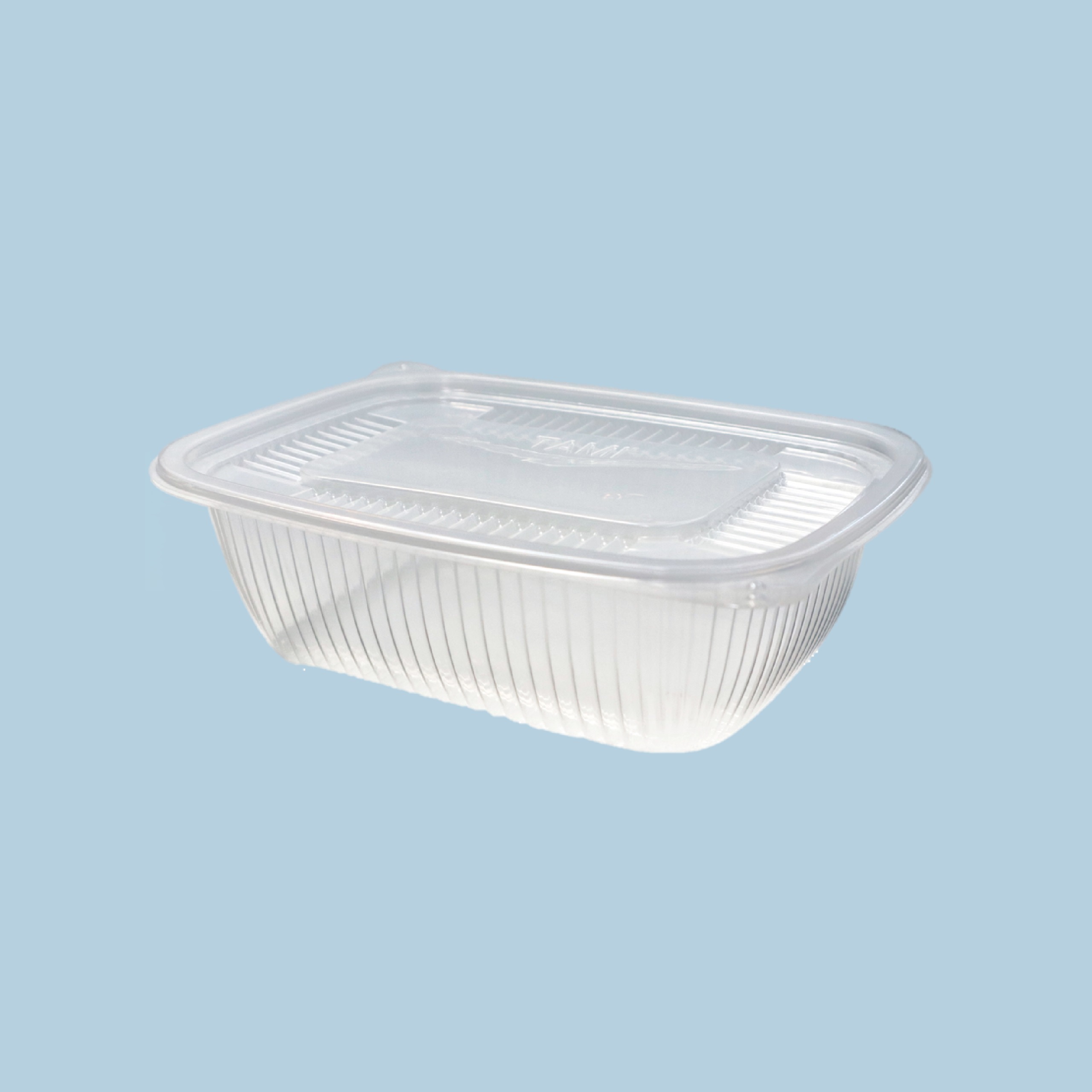 Contenedor Microondas TAMI 8» x 6» 32 oz Opal con Tapa (100 unidades)