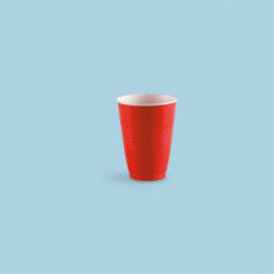 Vaso plástico 7oz Rojo (480 unidades)