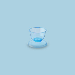 Copa Veneciana Murano 3oz Azul Cristal con tapa (500 unidades)